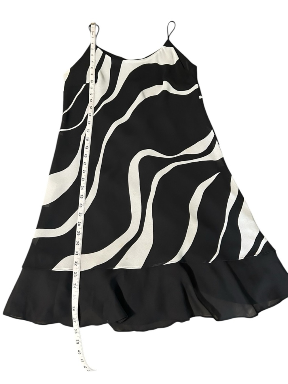 Top Star USA Black & White Zebra Print Flowy Slip Dress
XL Made in USA - Picture 7 of 9